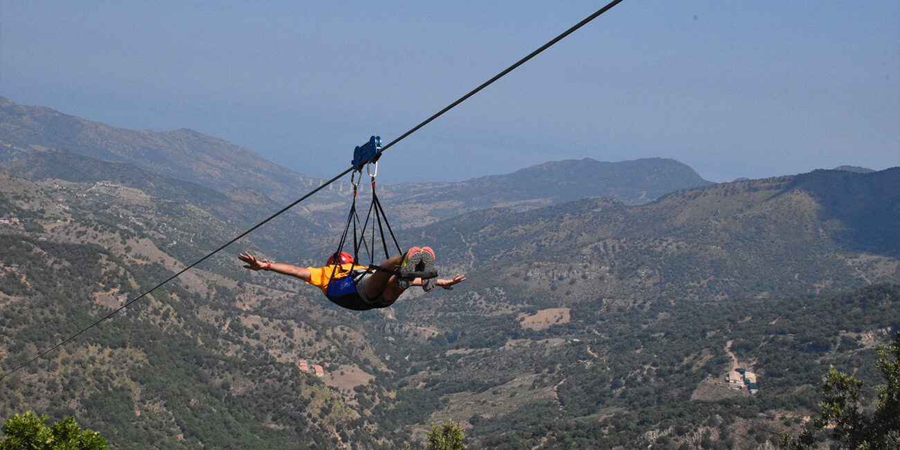 Zipline Sicilia Parco delle Madonie